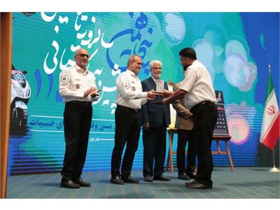 کسب رتبه برتر  روابط عمومی اورژانش کشور